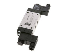 5/3 G1/4'' Exhaust Center Solenoid Valve 230V AC 3-8bar/42-112psi Airtec
