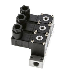 3x3/2 M5 NC Solenoid Valve 12V DC -0.95-8bar/-13.2-112psi Airtec