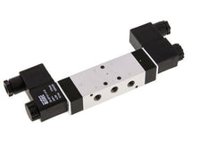 5/3 G1/8'' Pressure Center Solenoid Valve 24V DC 3-10bar/42-140psi Airtec