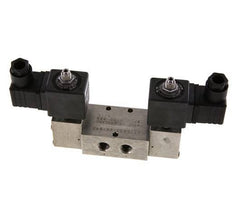 5/2 G1/4'' Bistable Solenoid Valve Stainless Steel 24V DC 2-12bar/28-168psi