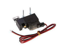 3/2 Flange NC Solenoid Valve 24V DC 0-8bar/0-112psi 2-pin Plug YPC