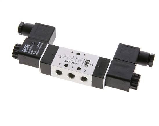 5/2 G1/8'' Bistable Solenoid Valve 24V AC 2.5-10bar/35.0-140psi Airtec