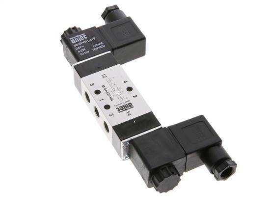 5/2 G1/8'' Bistable Solenoid Valve 24V AC 2.5-10bar/35.0-140psi Airtec