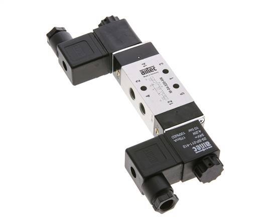 5/2 G1/8'' Bistable Solenoid Valve 24V AC 2.5-10bar/35.0-140psi Airtec