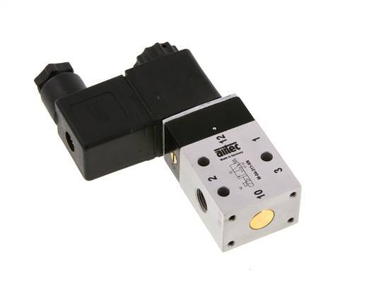 3/2 G1/8'' NC Solenoid Valve 24V DC 2.5-10bar/35.0-140psi Airtec