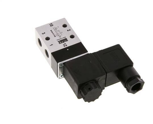 3/2 G1/8'' NO Solenoid Valve 24V DC 2.5-10bar/35.0-140psi Airtec