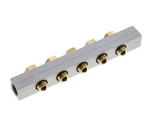 Manifold 5-Station 3/2 5/2 5/3way Airtec M04/P04