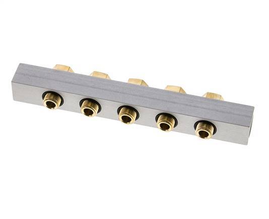 Manifold 5-Station 3/2 5/2 5/3way Airtec M04/P04