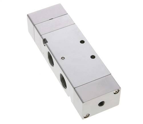 5/3 G1/2'' (G1/8'') Center Closed Air Pilot Valve 1.5-8bar/21.0-112psi E.MC