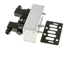 5/3 ISO 5599-3 Exhaust Center Solenoid Valve 230V AC 3-10bar/42-140psi Airtec