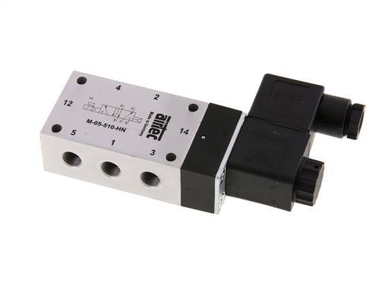 5/2 G1/8'' Solenoid Valve 24V AC 2-10bar/28-140psi Airtec