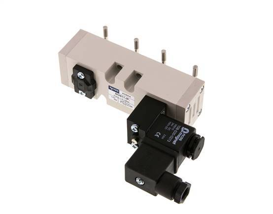 5/2 ISO 5599-1 Solenoid Valve 24V DC 1.5-10bar/21.0-140psi YPC