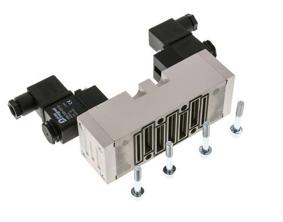 5/2 ISO 5599-2 Bistable Solenoid Valve 24V AC 1.5-10bar/21.0-140psi YPC