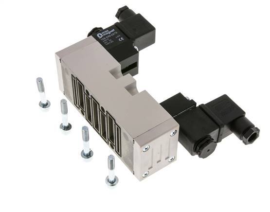 5/2 ISO 5599-2 Bistable Solenoid Valve 24V AC 1.5-10bar/21.0-140psi YPC