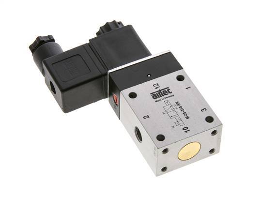 3/2 G1/8'' NC Solenoid Valve 24V AC 2-10bar/28-140psi Airtec