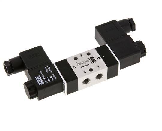 3/2 G1/8'' Bistable Solenoid Valve 12V DC 2.5-10bar/35.0-140psi Airtec