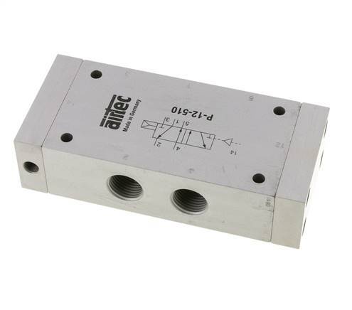 5/2 G1/2'' Air Pilot Valve 1-10bar/14-140psi Airtec