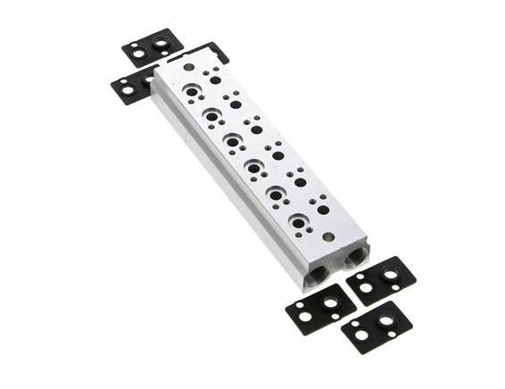 Manifold 6-Station YPC SF1000 3/2-way