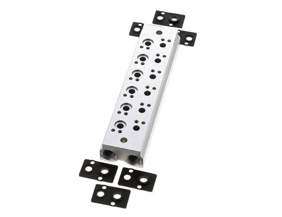 Manifold 6-Station YPC SF1000 3/2-way