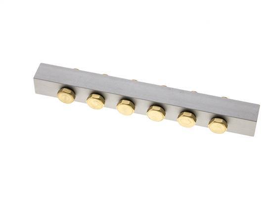 Manifold 6-Station 3/2 5/2 5/3way Airtec M05/P05