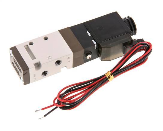 5/2 M5 Solenoid Valve 24V DC 1.5-10bar/21.0-140psi 2-pin Plug YPC
