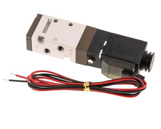 5/2 M5 Solenoid Valve 24V DC 1.5-10bar/21.0-140psi 2-pin Plug YPC