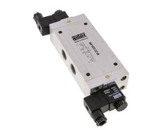 5/2 G1/2'' Bistable Solenoid Valve 230V AC 1-10bar/14-140psi Airtec