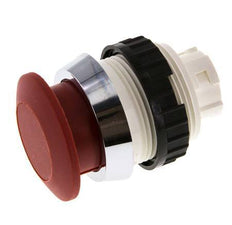 Actuator Attachment 30mm Palm Button Red