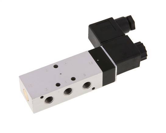 5/2 G1/8'' Solenoid Valve 24V DC 3-10bar/42-140psi Airtec