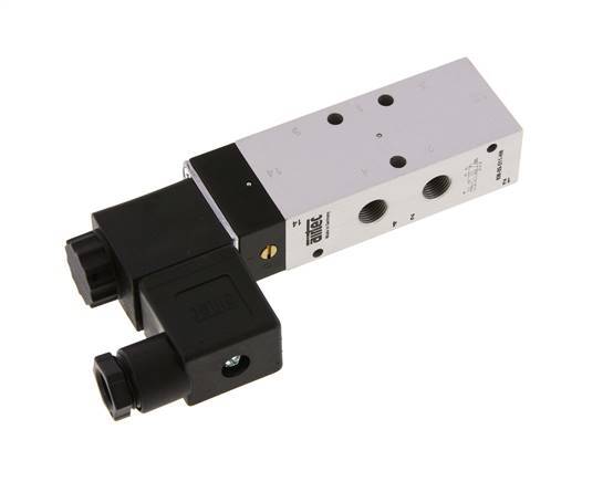 5/2 G1/8'' Solenoid Valve 24V DC 3-10bar/42-140psi Airtec