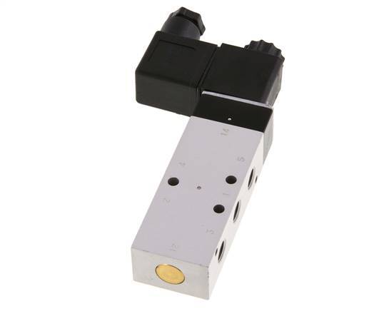 5/2 G1/8'' Solenoid Valve 24V DC 3-10bar/42-140psi Airtec
