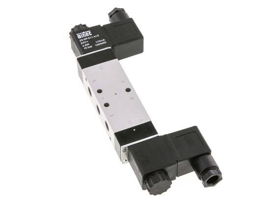 5/2 G1/8'' Bistable Solenoid Valve 230V AC 3-10bar/42-140psi Airtec