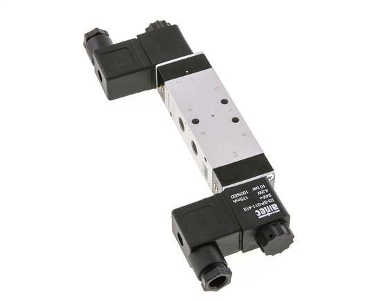 5/2 G1/8'' Bistable Solenoid Valve 230V AC 3-10bar/42-140psi Airtec