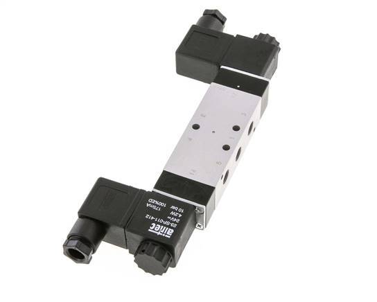 5/2 G1/8'' Bistable Solenoid Valve 230V AC 3-10bar/42-140psi Airtec