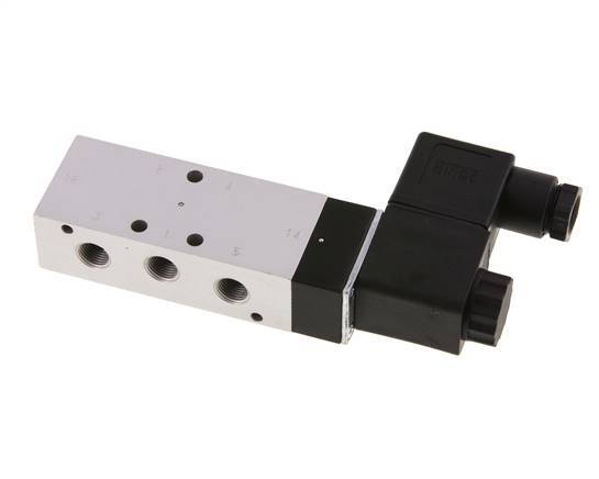 5/2 G1/8'' Solenoid Valve 115V AC 3-10bar/42-140psi Airtec