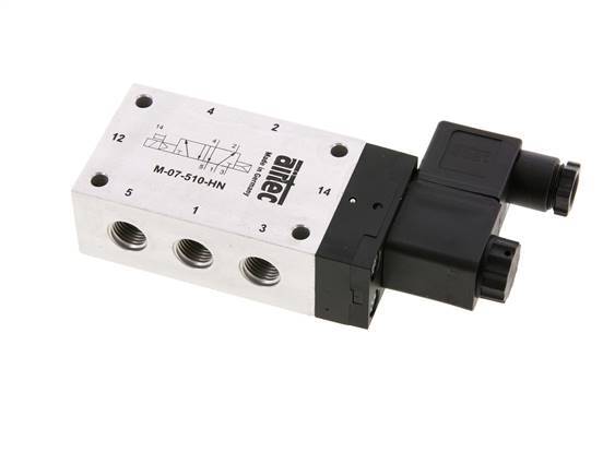 5/2 G1/4'' Solenoid Valve 115V AC 1.5-10bar/21.0-140psi Airtec