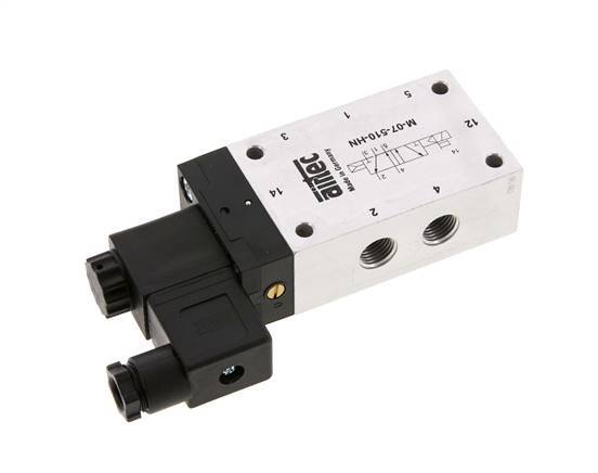 5/2 G1/4'' Solenoid Valve 115V AC 1.5-10bar/21.0-140psi Airtec