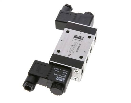 3/2 G1/4'' (G1/8'') Bistable Solenoid Valve External Pilot 230V AC 0-10bar/0-140psi Airtec