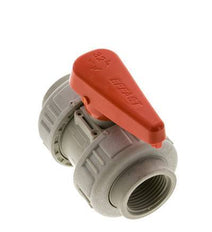 PP-H 2-way Ball Valve True Union Rp 1'' EPDM