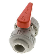 PP-H 2-way Ball Valve True Union 25 mm EPDM