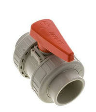 PP-H 2-way Ball Valve True Union 63 mm EPDM