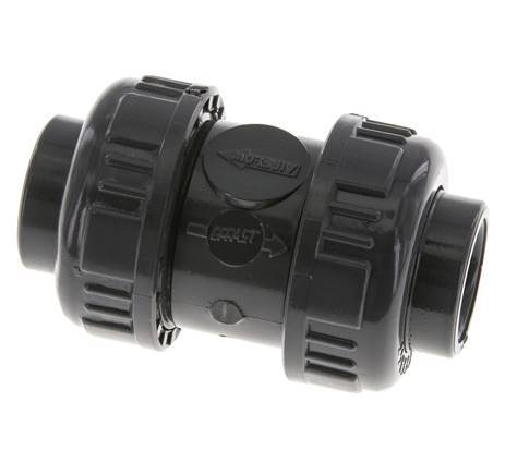 PVC Check Valve 20 mm 0.012-16bar (0.17-232psi)