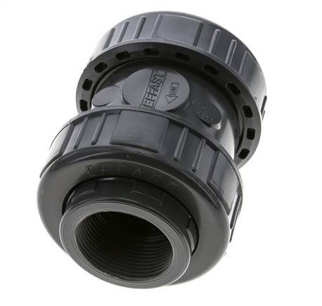 PVC Check Valve Rp 1 1/2'' 0.012-16bar (0.17-232psi)
