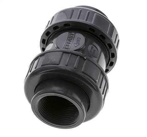 PVC Check Valve Rp 1 1/4'' 0.012-16bar (0.17-232psi)