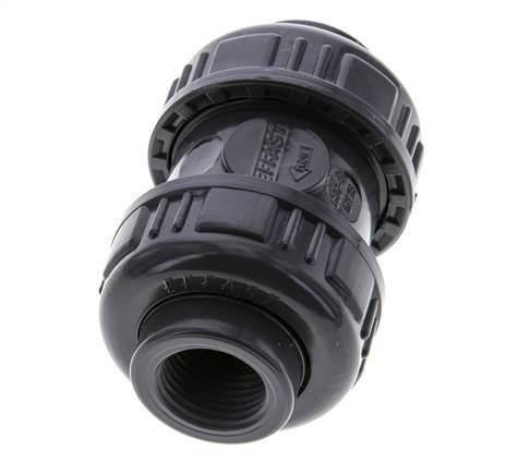 PVC Check Valve Rp 1/2'' 0.012-16bar (0.17-232psi)