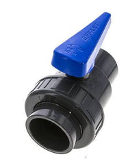 PVC 2-way Ball Valve Single Union 63 mm Socket EPDM
