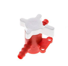 PE 2-way Ball Valve 1/4'' (6 mm) Hose Barbs