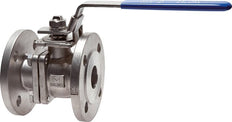 Flanged Ball Valve 2-Way DN25 PN40 Stainless Steel