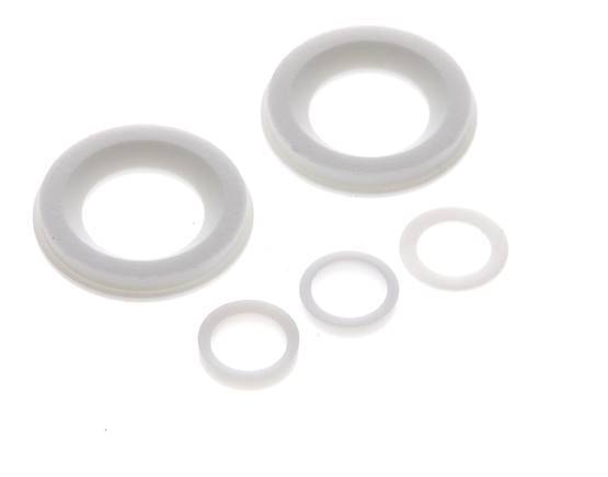 Repair Set for DN15 Stainless Steel 3-Piece Flanged Ball Valve