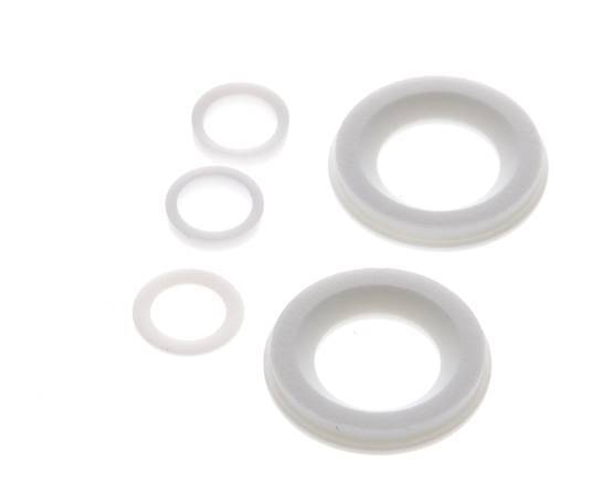 Repair Set for DN15 Stainless Steel 3-Piece Flanged Ball Valve